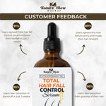 Thumbnail for Nature Glow Herbal Total Hair Fall Control Serum - Distacart