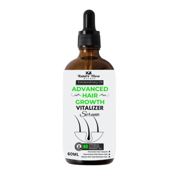 Nature Glow Herbal Advanced Hair Growth Vitalizer Serum