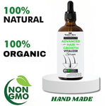 Thumbnail for Nature Glow Herbal Advanced Hair Growth Vitalizer Serum - Distacart