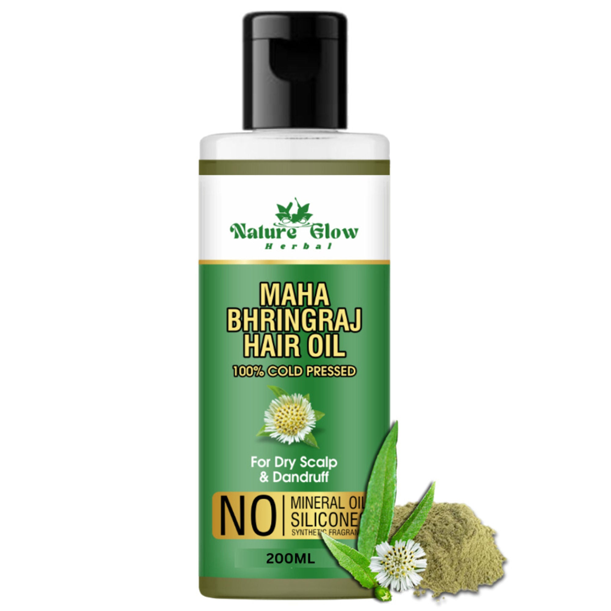 Nature Glow Herbal Bhringraj Oil - Distacart