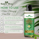 Thumbnail for Nature Glow Herbal Bhringraj Oil - Distacart