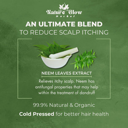 Nature Glow Herbal Neem Hair Oil - Distacart