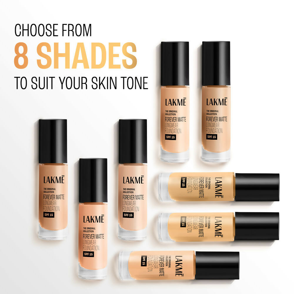 Lakme Forever Matte Longwear Foundation - Natural Coral - Distacart