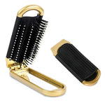 Thumbnail for ZEYU Folding Hair Brush With Mirror