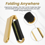 Thumbnail for ZEYU Folding Hair Brush With Mirror - Distacart