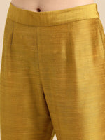 Thumbnail for All About You Women Peach-Coloured Embroidered Kurta with Trousers - Distacart