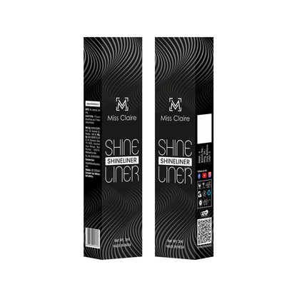 Miss Claire Shine Liner - Black - Distacart