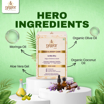 Yogez La Mu Shu Aqua Essence Soap - Distacart