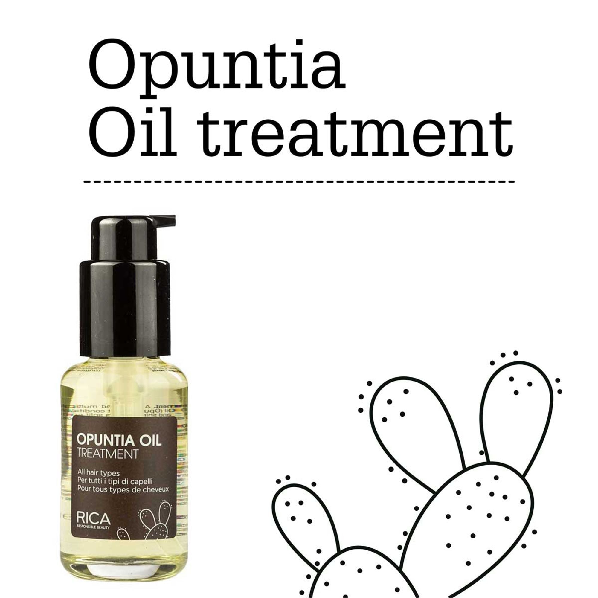 Naturica Opuntia Oil Treatment for All Hair Type, Unique & Multipurpose Formula with Prickly Pear - Distacart