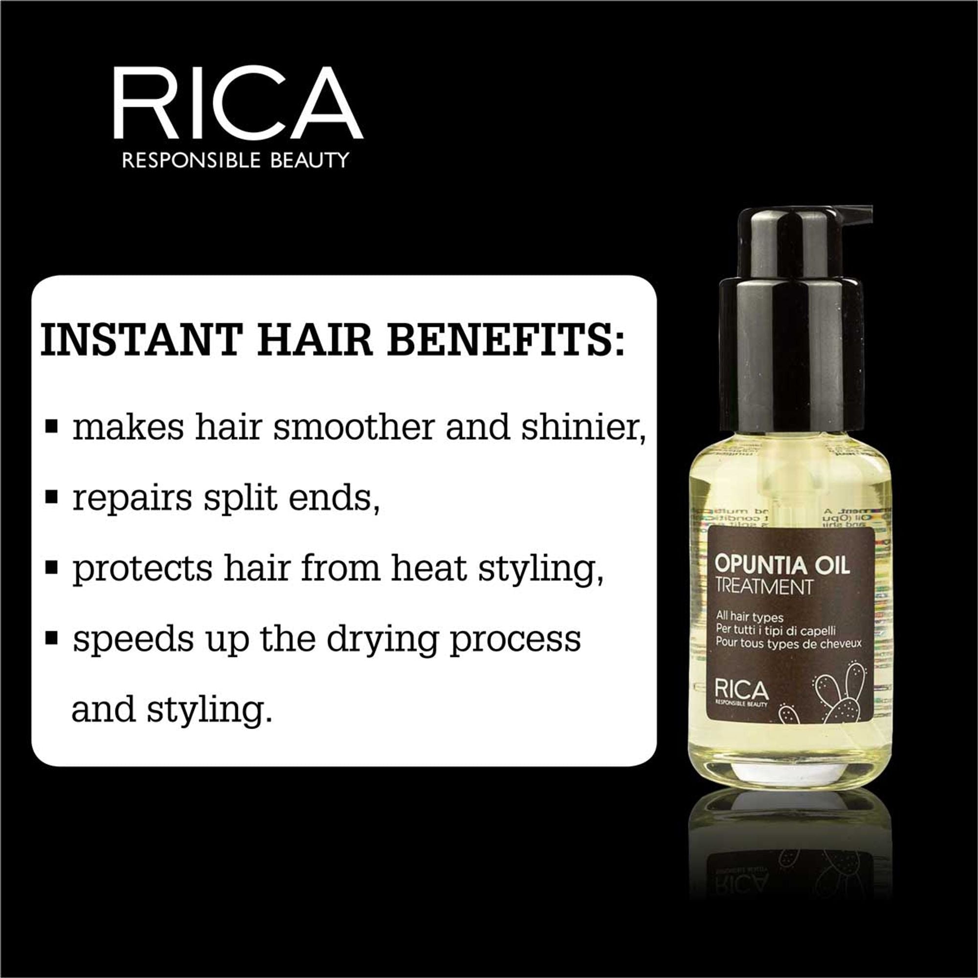 Naturica Opuntia Oil Treatment for All Hair Type, Unique & Multipurpose Formula with Prickly Pear - Distacart