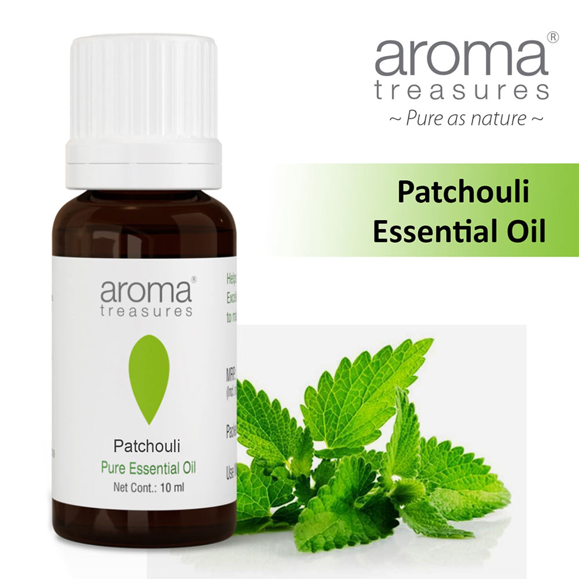 Aroma Treasures Patchouli Pure Essential Oil - Distacart