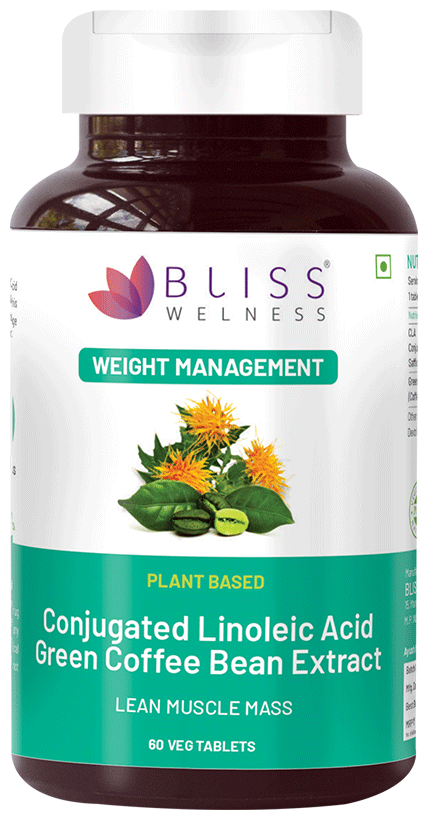 bliss welness weight management green coffee bean extract veg tablet