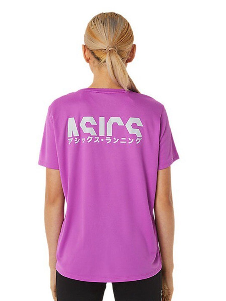 ASICS KATAKANA SS Graphic Printed T-Shirt - Distacart