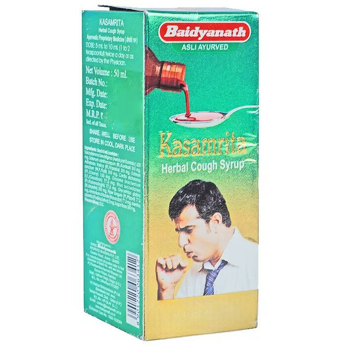 Baidyanath Jhansi Kasamrita Herbal Cough Syrup - Distacart