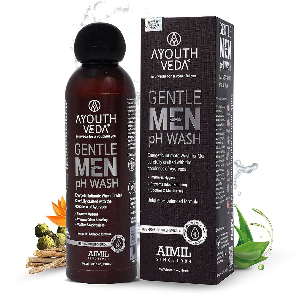Ayouthveda Gentle Men PH Wash - Distacart