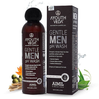 Ayouthveda Gentle Men PH Wash - Distacart