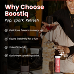 Thumbnail for BOOSTIQ Pop & Spark Effervescent Tablets - Melon Musk - Distacart