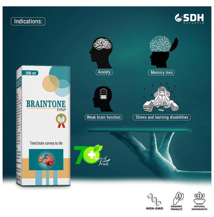 SDH Naturals Braintone Syrup