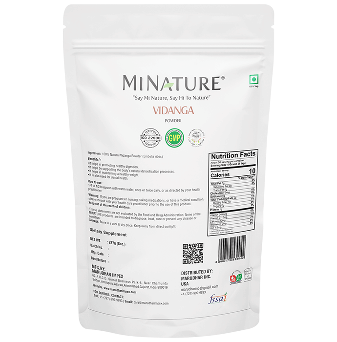 Minature Vidanga Powder