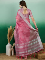 Thumbnail for Mitera Woven Design Zari Organza Banarasi Saree - Distacart