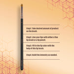 Thumbnail for Miss Claire M32 - Lip Brush (L) - Rose Gold