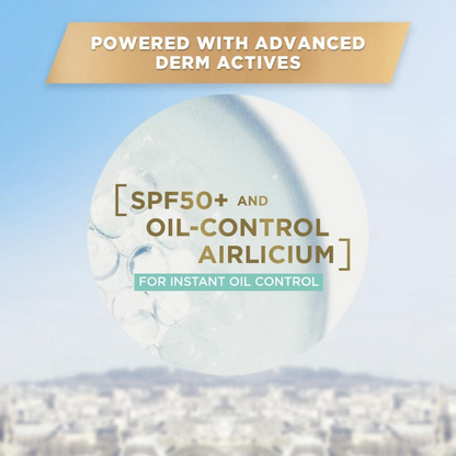 L'Oreal Paris Sunscreen, Lightweight Matte Sunscreen - Dista
