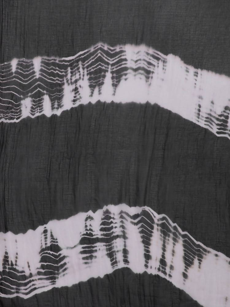 Anubhutee Black Printed Pure Cotton Kurta with Trousers & With Dupatta - Distacart