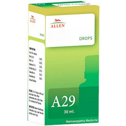 Allen Homeopathy A29 Drops - Distacart