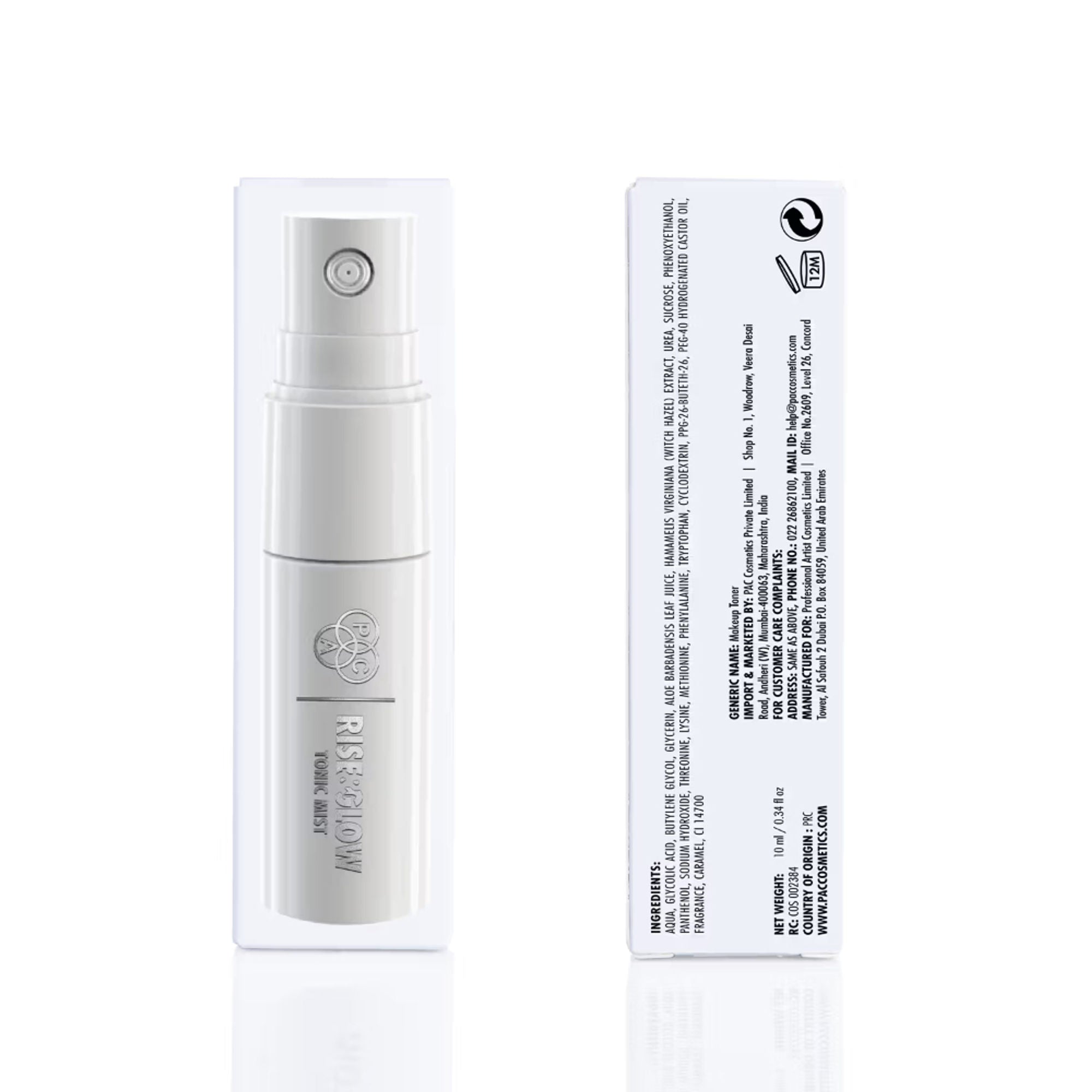 PAC Studio Rise & Glow Tonic Mist - Distacart