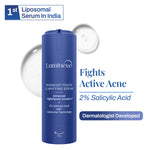 Thumbnail for Lumineve 2% Salicylic Acid Face Serum for Active Acne & Pores with Advanced NightRenew Complex