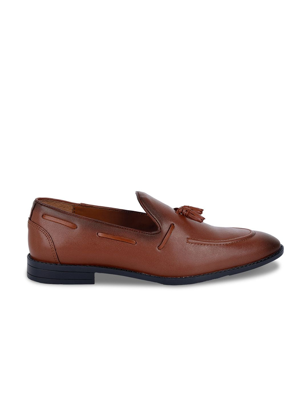 LOUIS STITCH Men Formal Slip On Tassel Moccasin Shoes