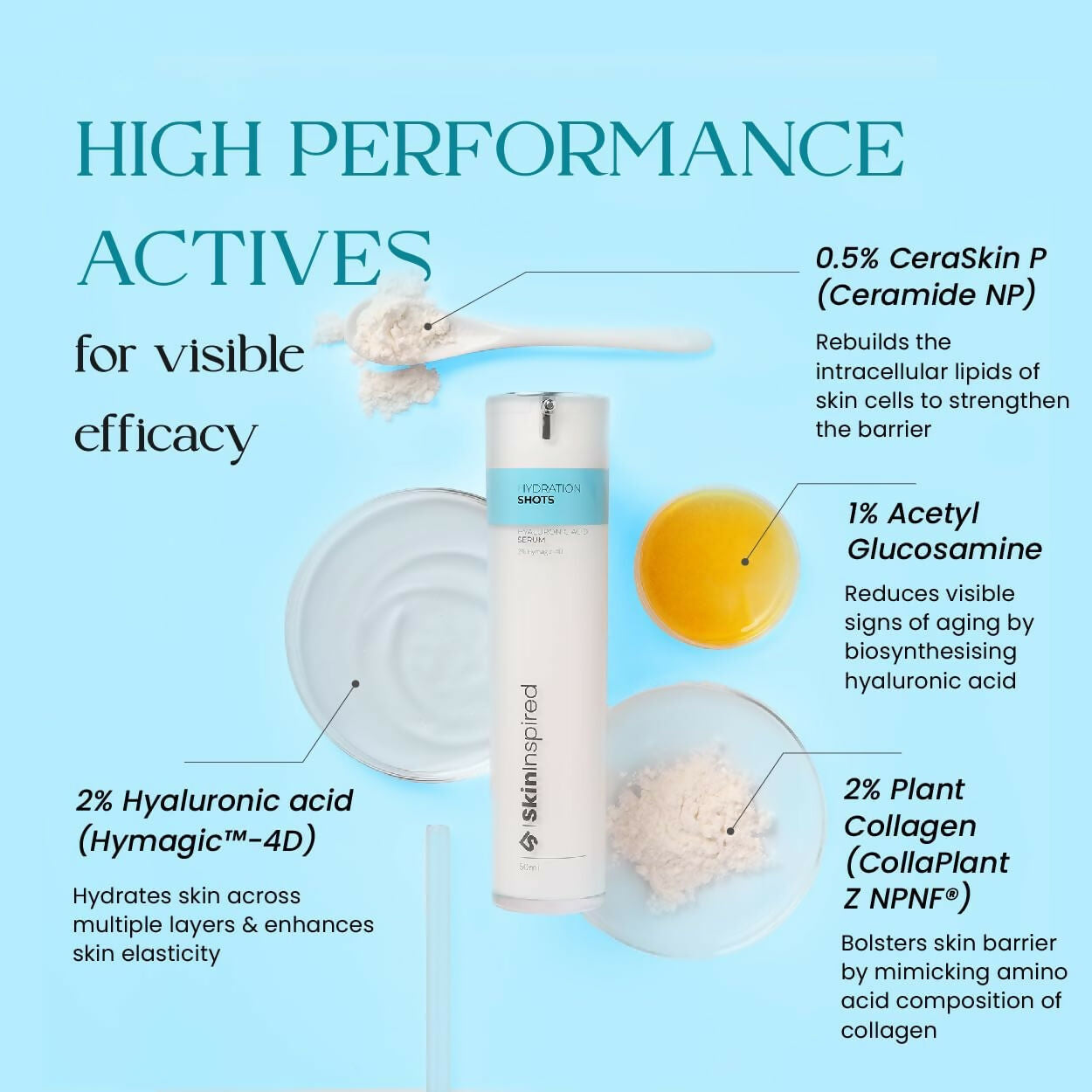SkinInspired Hydration Shots Serum - Distacart