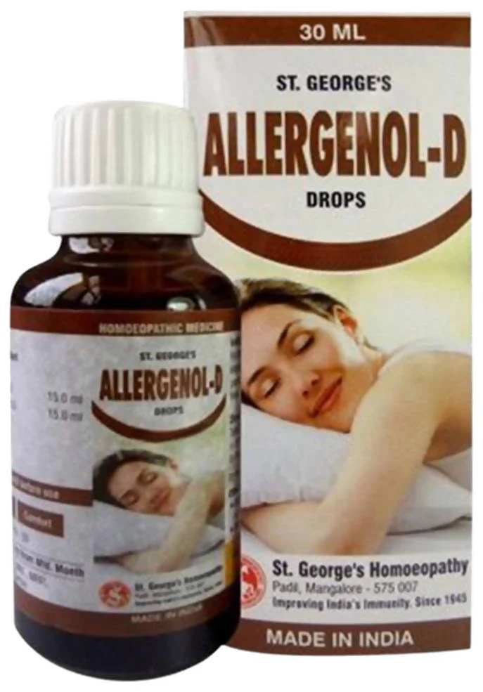 St. George's Homeopathy Allergenol-D Drops - Distacart
