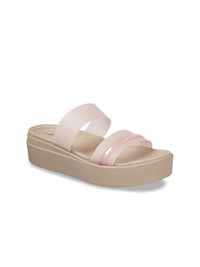 Thumbnail for Metro Double Strap Flatform Heels