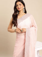 Thumbnail for kasee Embellished Beads and Stones Saree - Distacart