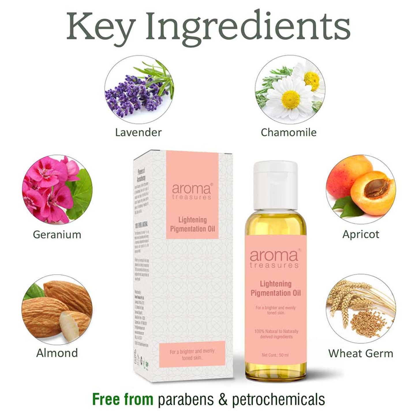 Aroma Treasures Lightening Pigmentation Oil - Distacart