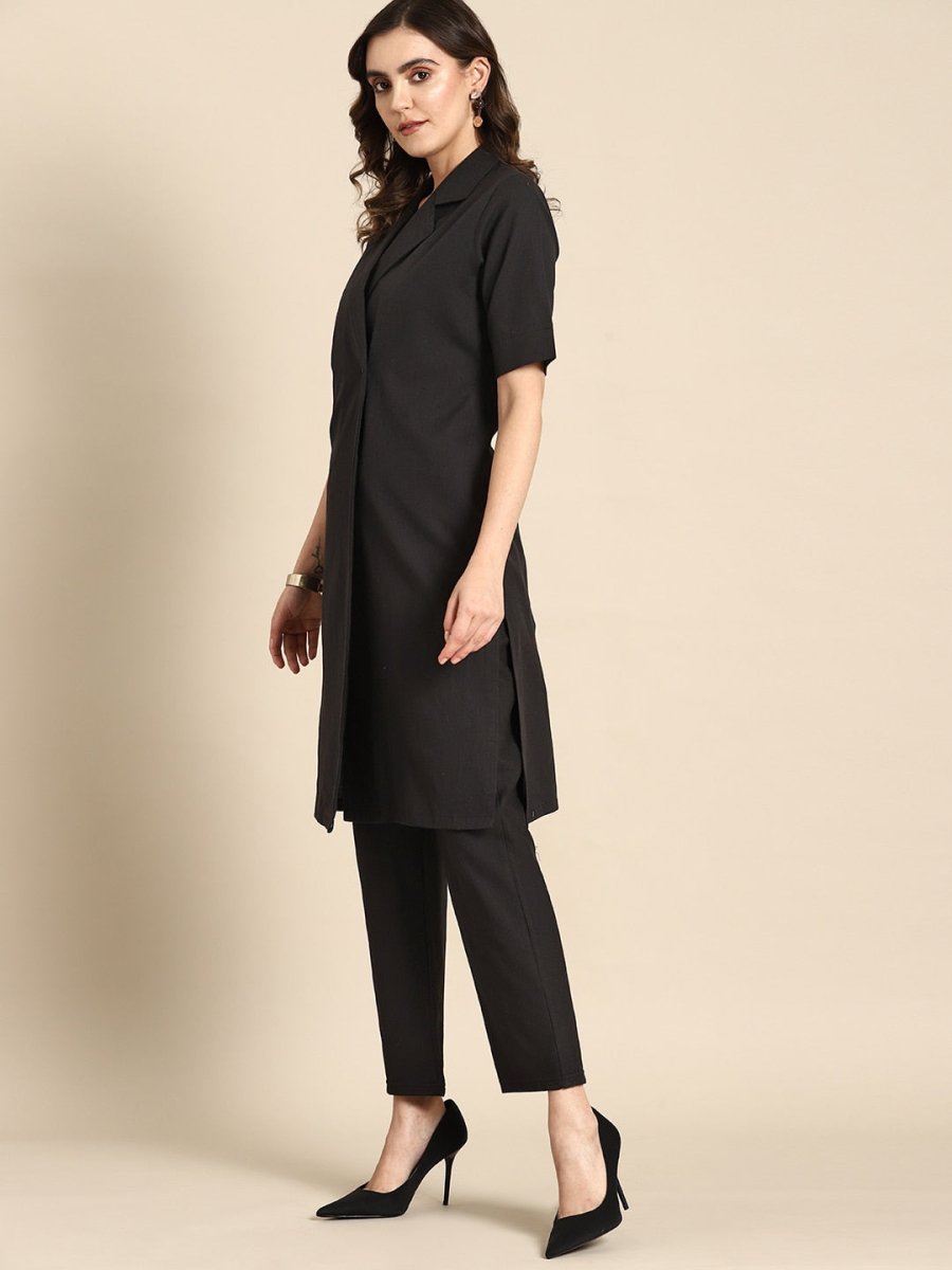 All About You Women Regular Pure Cotton Kurta with Trousers - Distacart