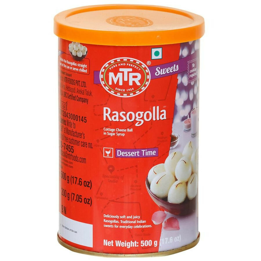 MTR Rasogolla Tin - Distacart