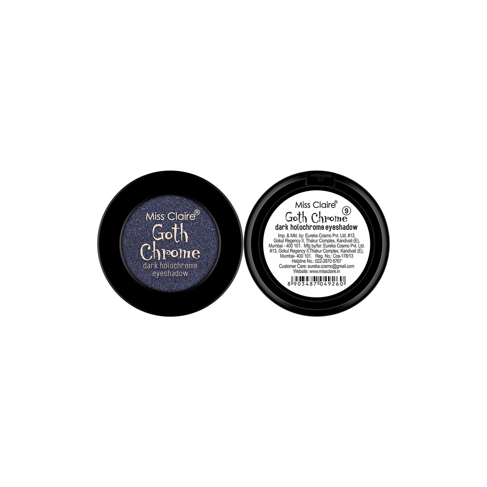 Miss Claire Goth Chrome Eyeshadow - 9