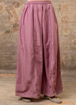 Thumbnail for Vellora Silk Blend Dusty Pink Casual Wear Embroidery Work Readymade Plazzo Suit