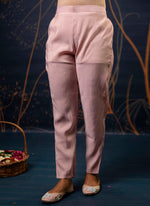 Thumbnail for Vellora Shimmer Silk Red Casual Wear Hand Work Readymade Salwar Suit