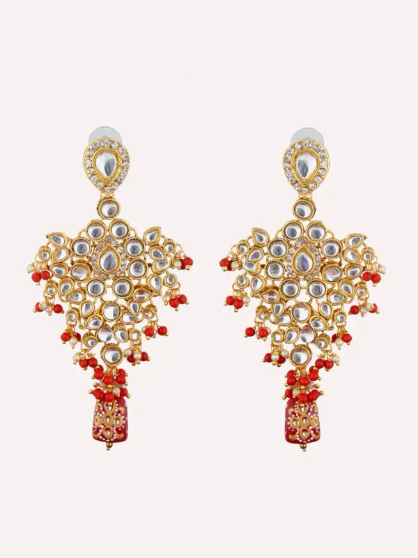 Tehzeeb Creations Kundan Bridal Set for Women & Girls - Distacart