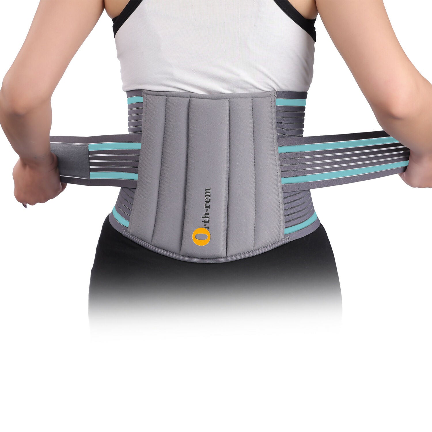Orth-rem Back Support Brace For Men & Women Lower Back Pain Relief Belt