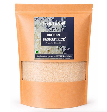 Hetha Broken Basmati Rice - from Certified Organic Paddy - Dista