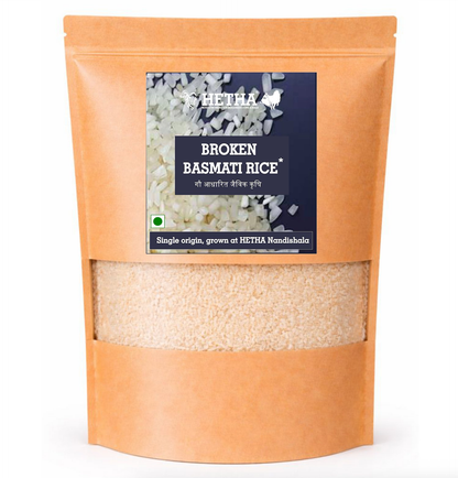 Hetha Broken Basmati Rice - from Certified Organic Paddy - Dista