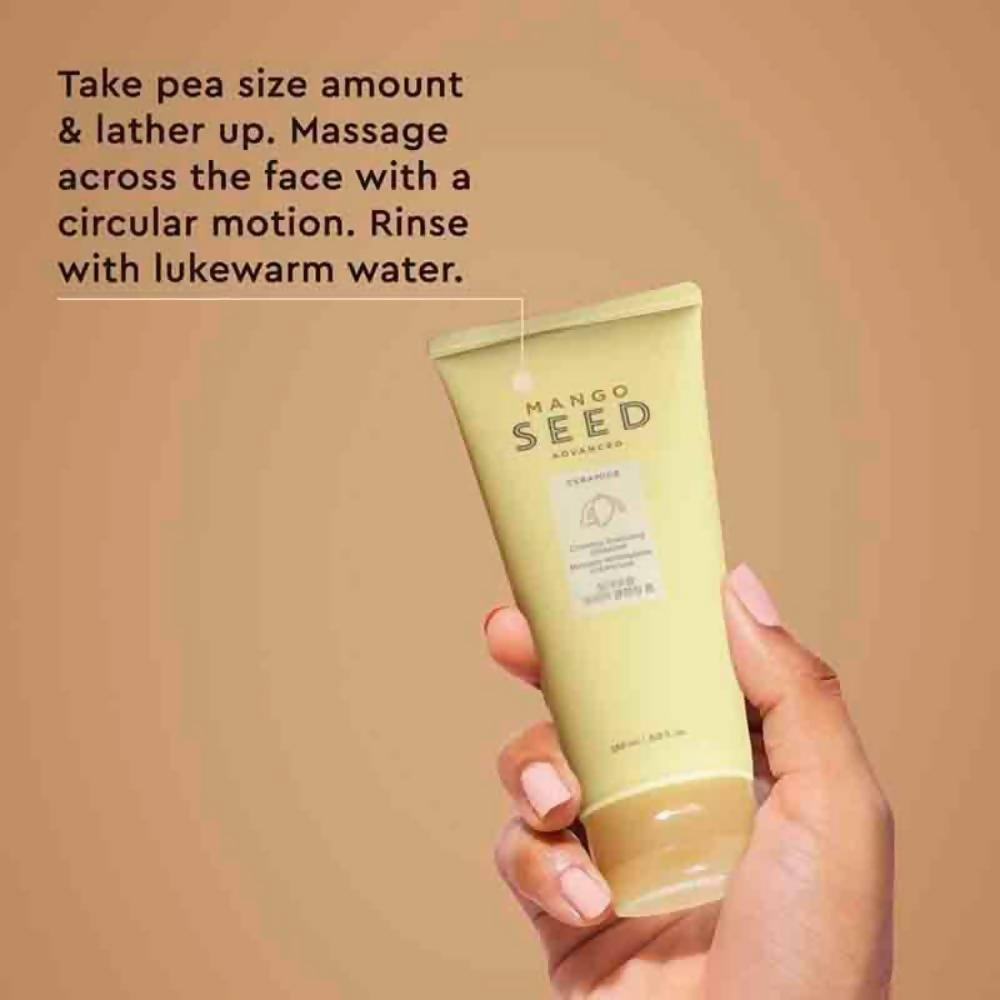 The Face Shop Mango Seed Creamy Foaming Cleanser - Distacart