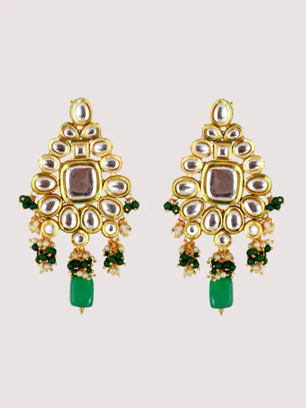 Tehzeeb Creations Kundan Bridal Set for Women & Girls - Distacart