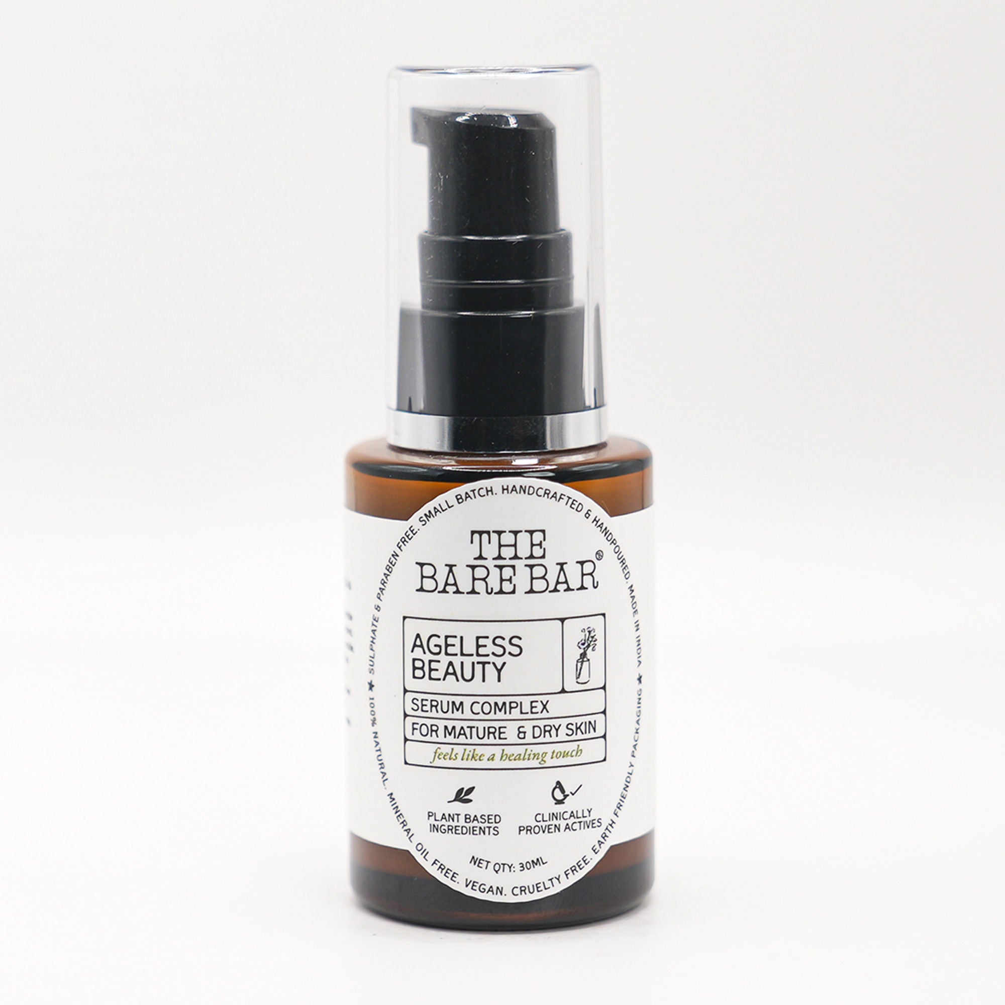 The Bare Bar Ageless Beauty Serum With Bakuchiol & Ceramides - Distacart