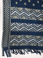 Thumbnail for Ode by House of Pataudi Ethnic Motifs Yoke Design Kurta With Trousers & Dupatta - Distacart