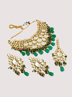 Thumbnail for Tehzeeb Creations Kundan Bridal Set for Women & Girls - Distacart